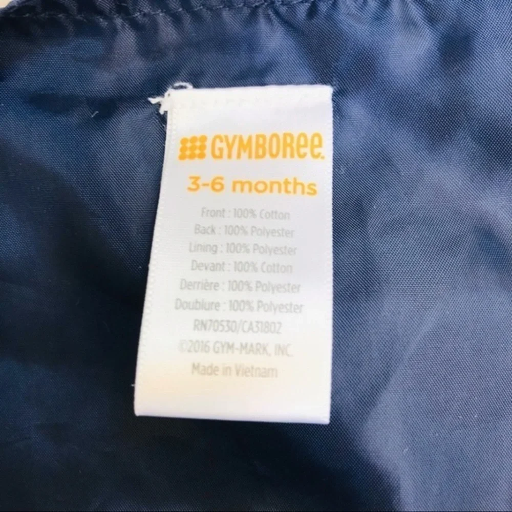 Gymboree Infant 3 piece Vest/Pants/Bowtie Pin Stripe Set-Size 3-6 Months